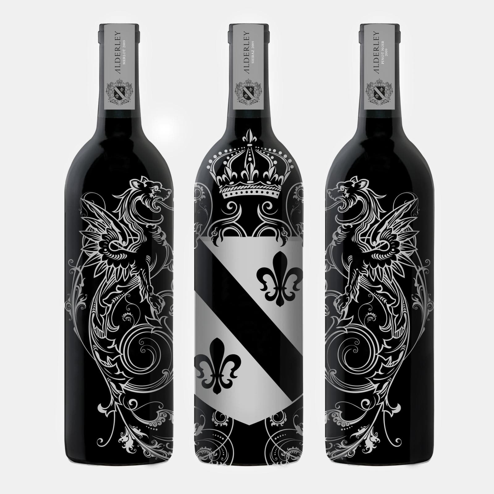 Alderley Branded Wine Bottles