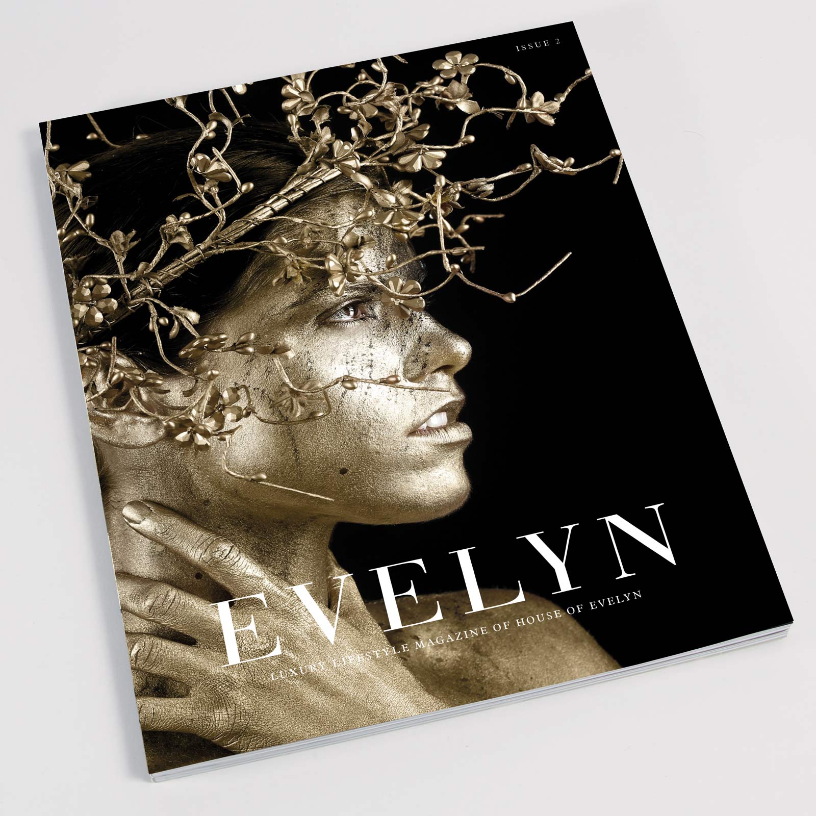 Evelyn House of Beauty Magazine Cover Cosmetics