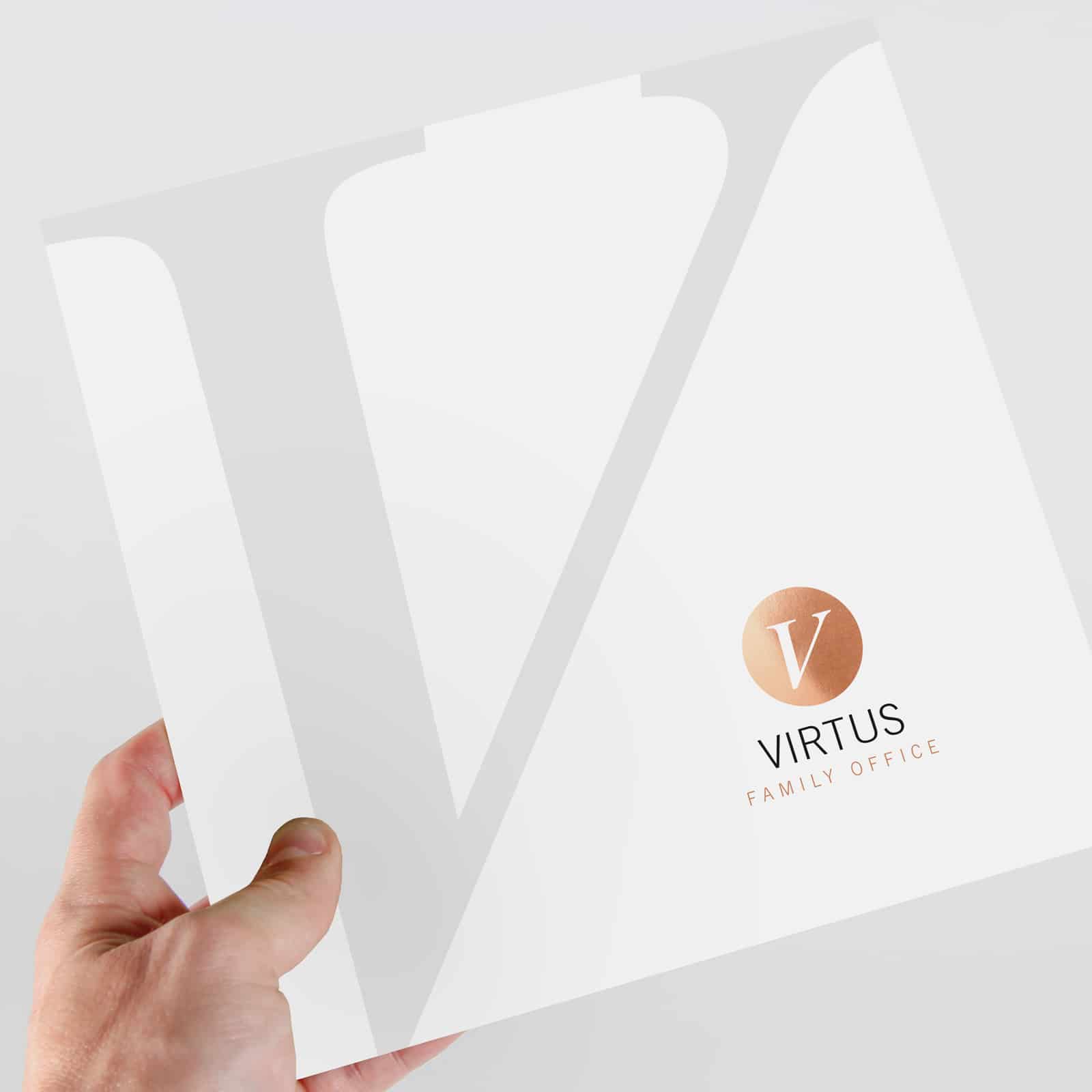 Virtus Brochure Branding