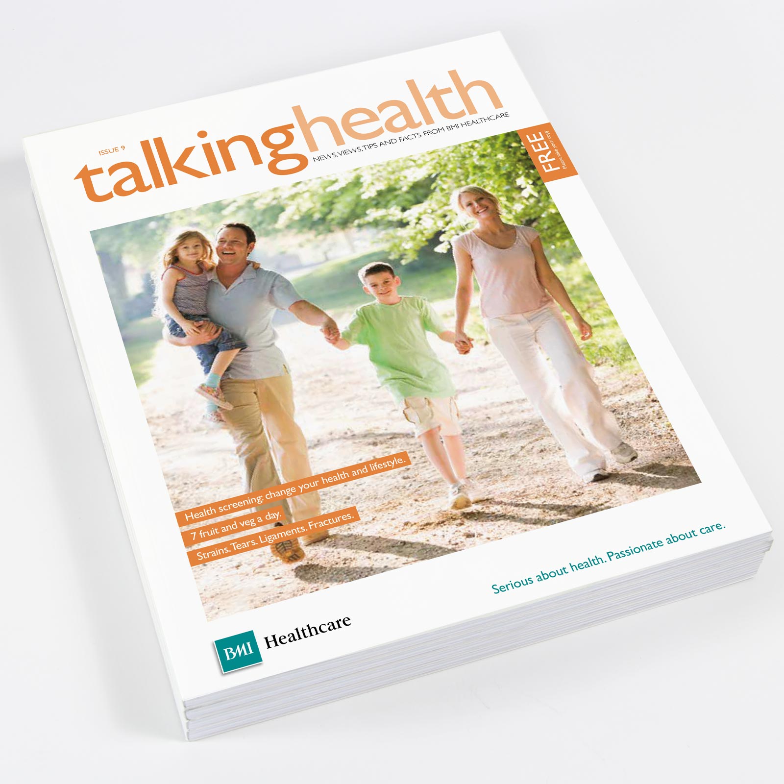BMI Talking Health Magazine Cover