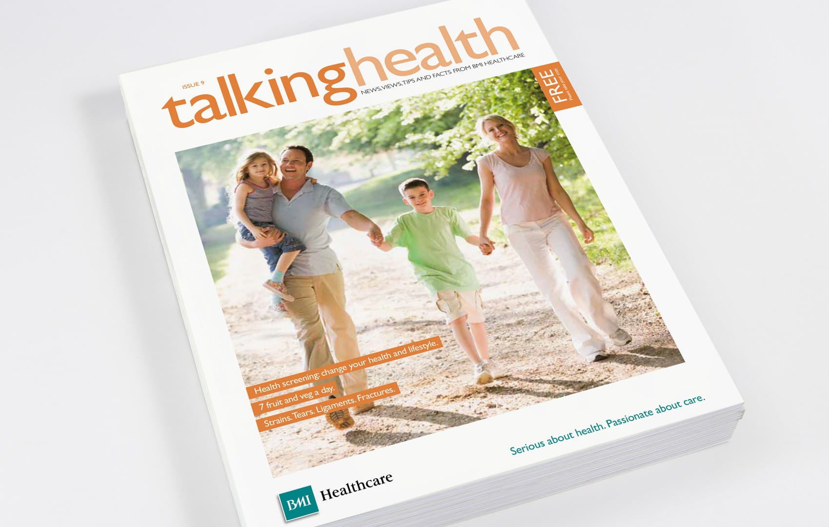 BMI Talking Health Magazine Design and Print
