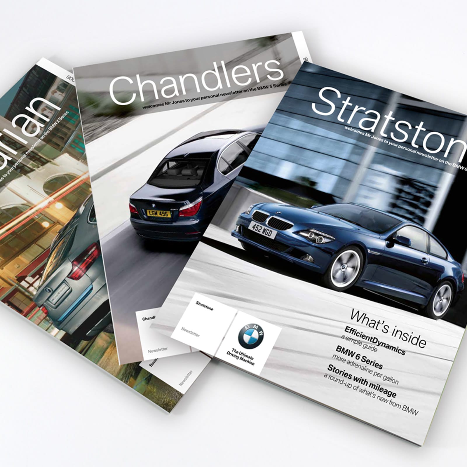 BMW dealership newsletters