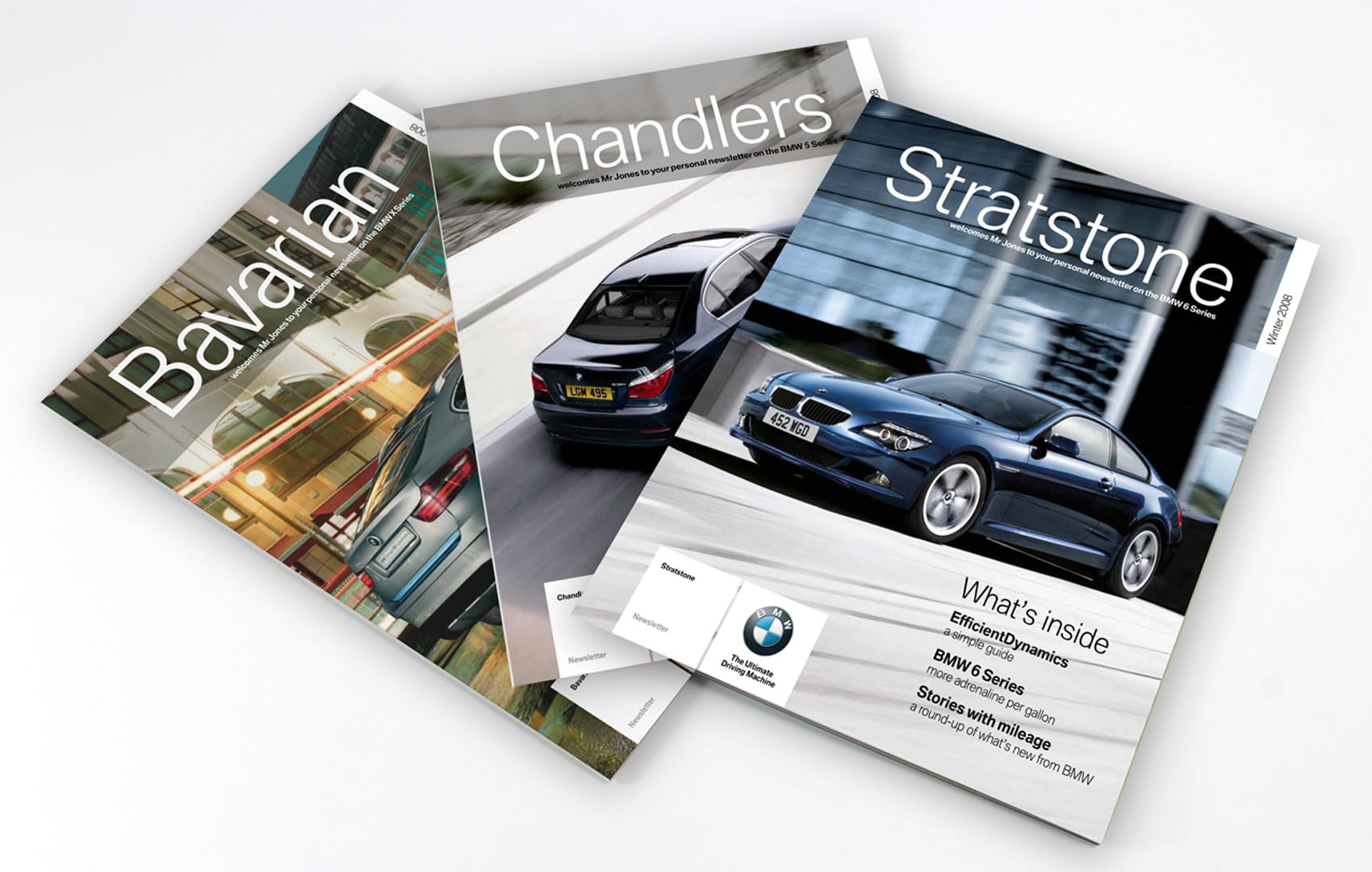 BMW Newsletter Design and Print