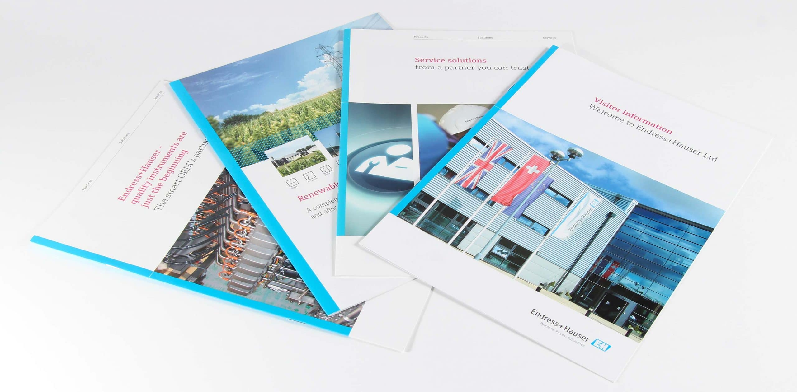 Endress+Hauser Printed Brochures