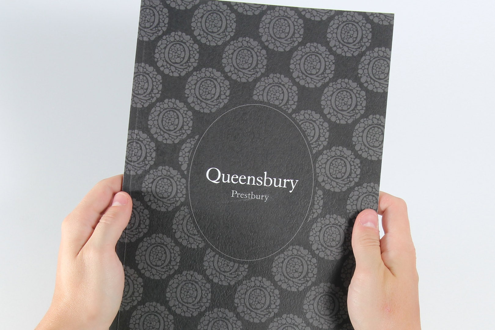 QDOS Property Perfect bound Brochure Cover