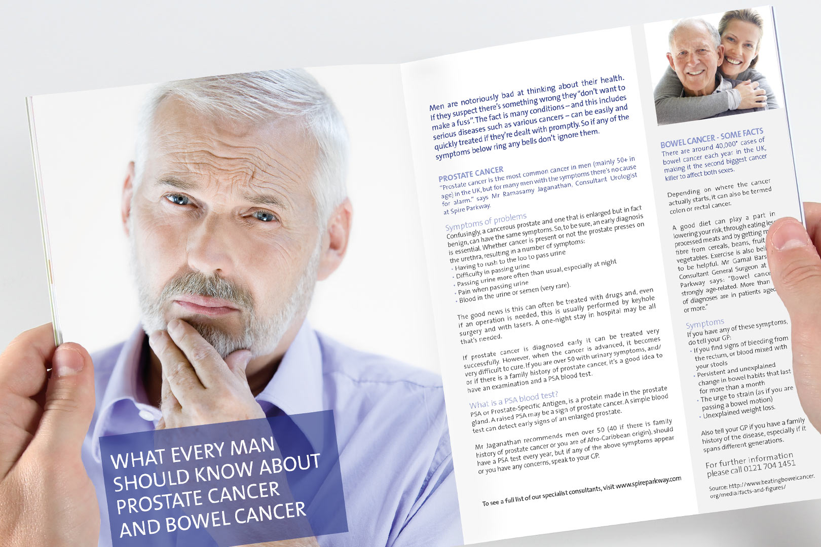 Spire Healthcare Magazine Prostate Cancer Article