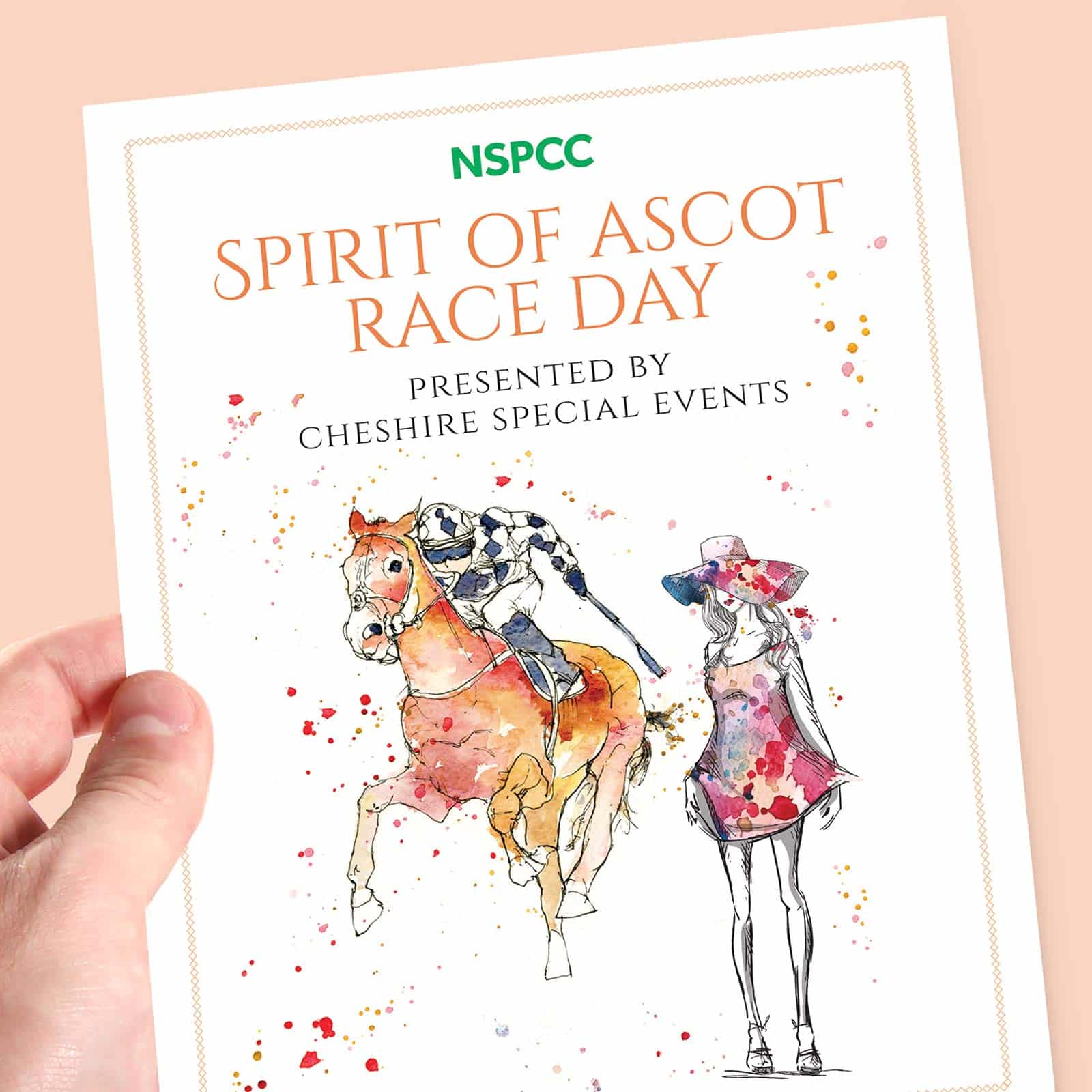 NSPCC Ascot Charity Event Program