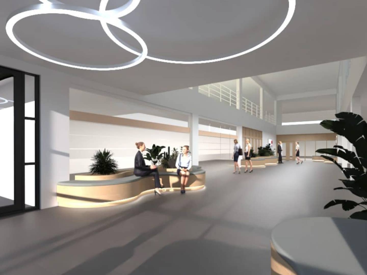 Concept Visual for E+H Atrium Seating