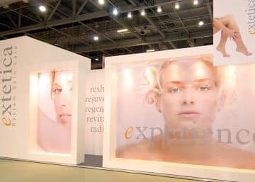 Health and Beauty exhibition stand design and build