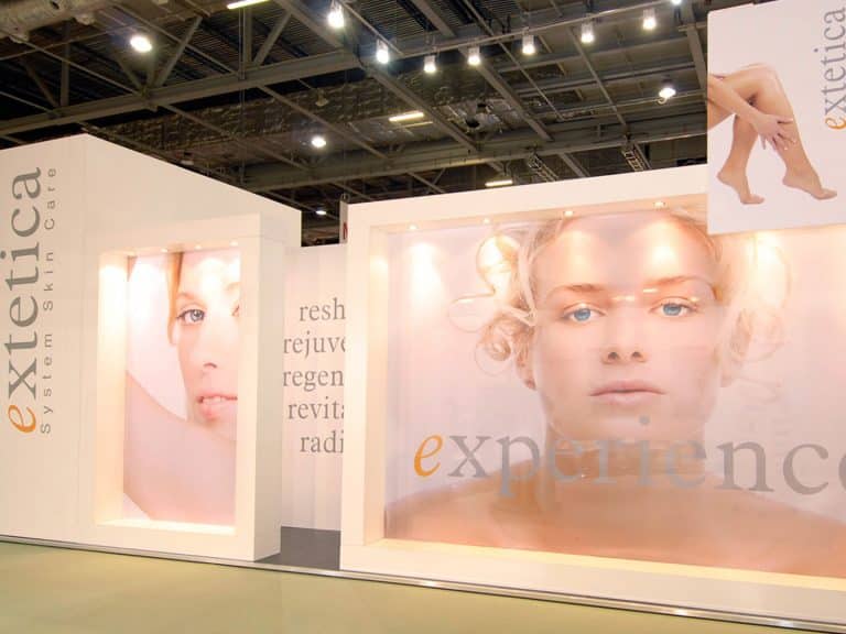 Health and Beauty exhibition stand design and build