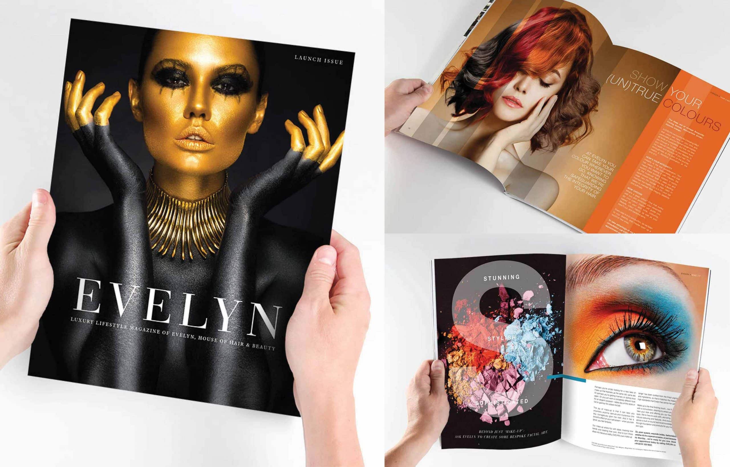 Hair and Beauty Magazine for House of Evelyn